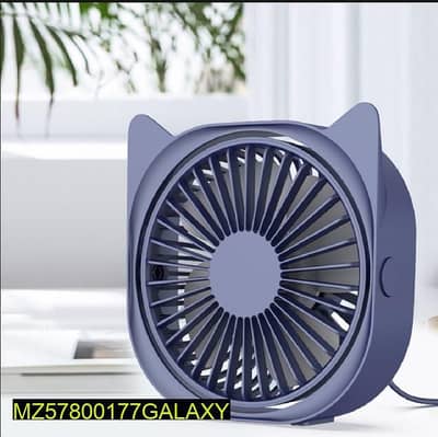 Mini Cat Ear Fan USB Rechargeable Portable Fan