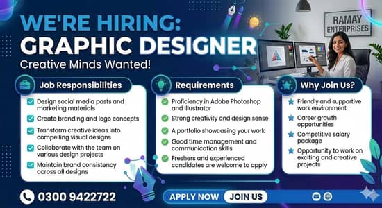 Graphic designer And social media advertising