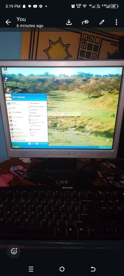 Working Desktop Computer + LCD Monitor for Sale