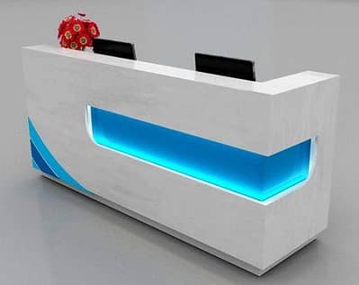 Reception Desk Elegant designs high quality finish