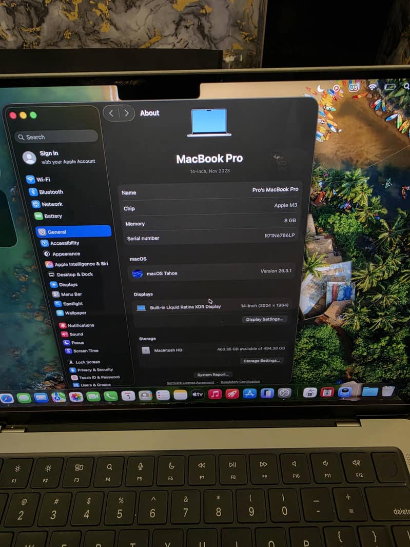 macbook pro m3 with box and charger 5