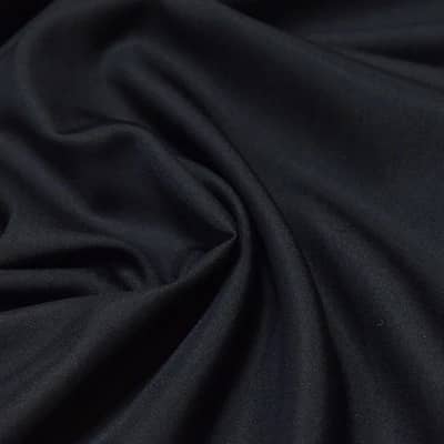 Simple Plain Black Suit 2 Piece