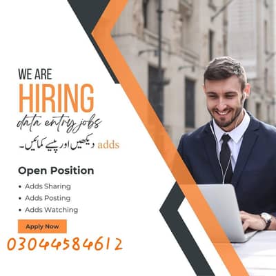 Part time|Full time| |Home Based Work|For Male & Female| Online Jobs