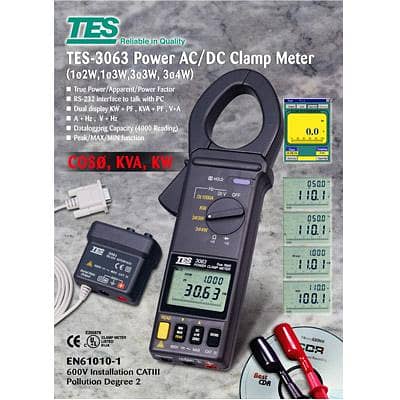 TES 3063 clamp meter