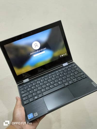 Lenovo Chromebook 360 rotate in good condition for urgent sale