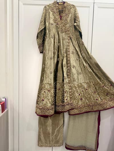 Long frock / angrakha stylle frock / original design / designer frock