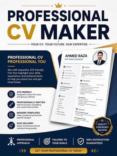 Professional CV Maker | ATS-Friendly Resume Writing Service