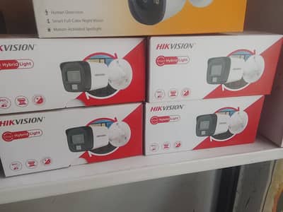 Hikvision Smart Hybrid Light CCTV Camera – Brand New