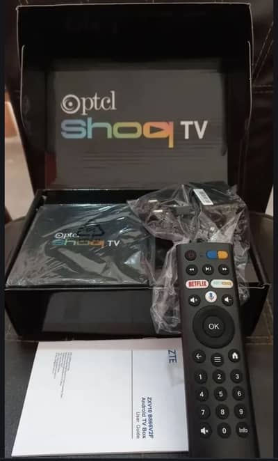 PTCL Shoq TV smart Box