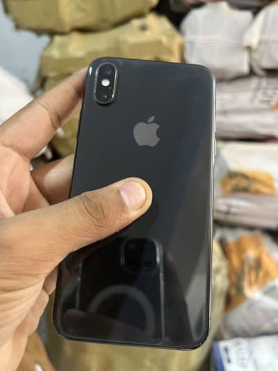 iPhone XS duail sim pta approved 64gb pack phone