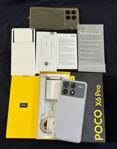Poco X6 Pro (12gb 512gb) Complete Box