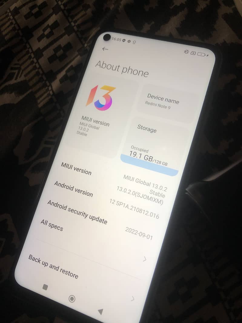Xiaomi Redmi Note 9 6