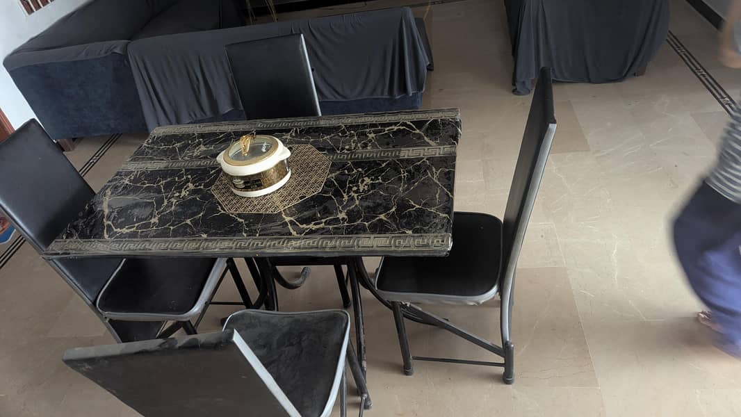 Dining Glass table 1