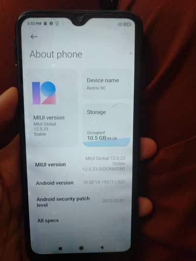 2 mobile for sale SAMSUNG M12 OR REDMI 9C dno ki alg rate pta approved