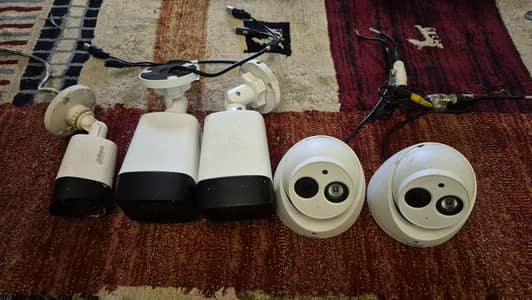 CCTV cameras with mic. Full HD resolution. Free wire included.