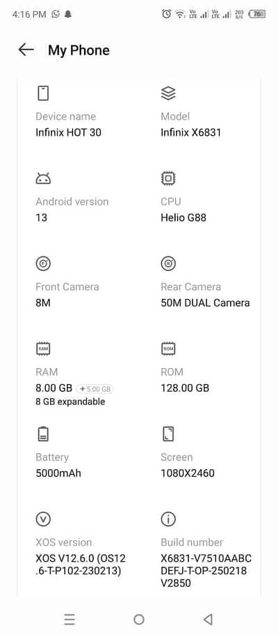 Infinix Hot 30