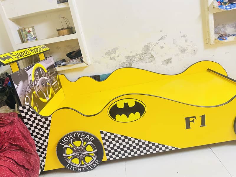 Kids Batman single bed 3