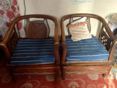 sofa chairs and table