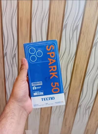 Tecno Spark 50 Box Sealed Compny packed PTA Approved