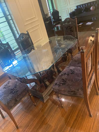 Dining Table With Chairs  For Sale