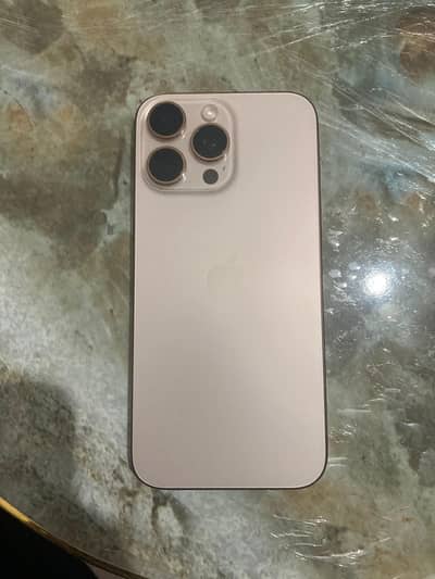 Apple iPhone 16 Pro Max Jv Desert Titanium Contact Num 03184645899