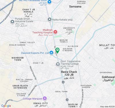 In Sitara Enclave Of Faisalabad, A 4 Marla Commercial Plot Is Available