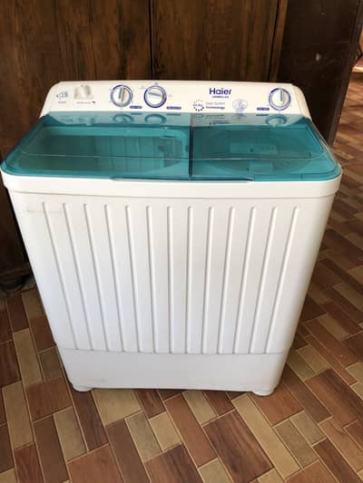 Haier Twin Tub Washing Machine 8KG Fully Working Condition