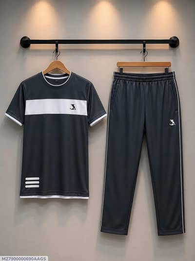 2 pcs men track suit