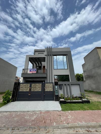 5 Marla Ultra Advance Modern Smart Features Designer Brand New House Available For Sale Meeting With Direct Owner