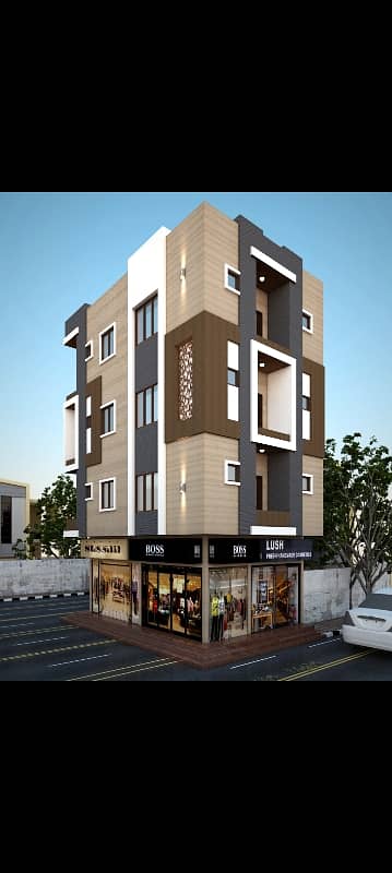 Get An Attractive Building In Karachi Under Rs. 27000000 For Sale