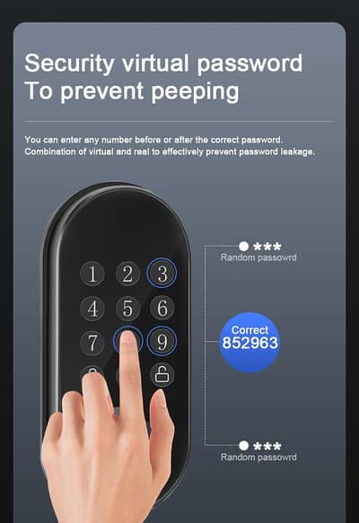Smart Deadbolt Lock AF-09D, New Smart Lock For Sale Call For Price