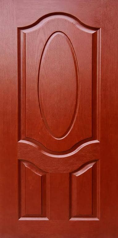 Premium 3 Panel Malaysia Fibre Doors for Home & Office | Waterproof Wooden Texture Fibre Door Design | Stylish Modern Interior Doors | Durable Quality by D. Tech Doors Pakistan