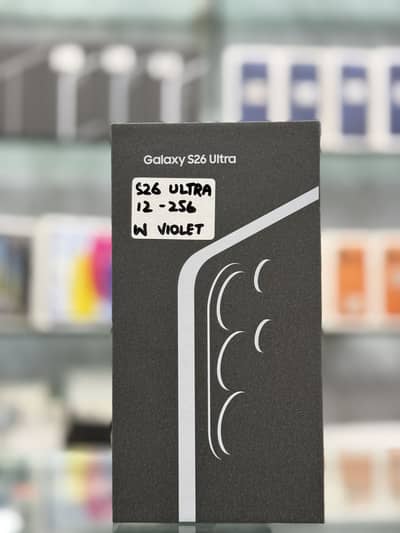 SAMSUNG GALAXY S26 ULTRA 12-256 GB W NON PTA VIOLET BOX PACK