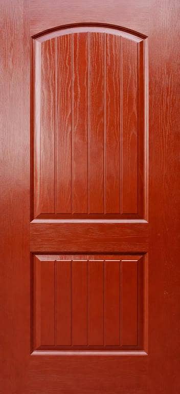 Premium Ash 2 Panel Fibre Doors for Home & Office | Waterproof Wooden Texture Fibre Door Design | Stylish Modern Interior Doors | Durable Quality by D. Tech Doors Pakistan