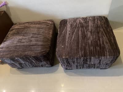 Two stools used