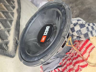 jbl original woofer 1200 watt no open no repair all ok