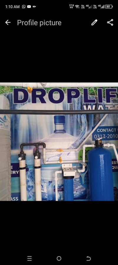 we need the person who fill the water in shop