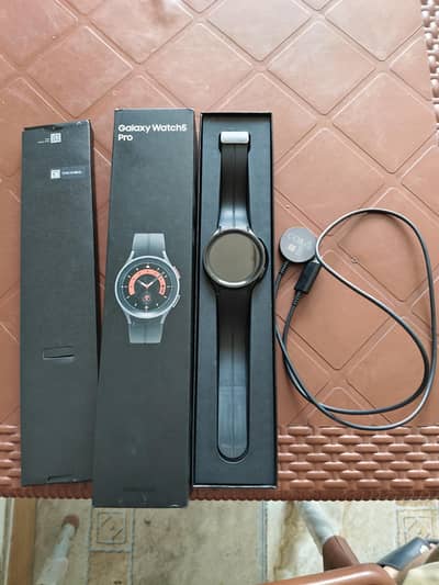 samsung watch 5 pro with box