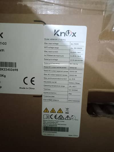 knox solar inverter
