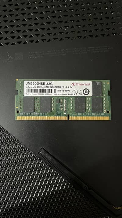 32gb DDR4 3200 transcend