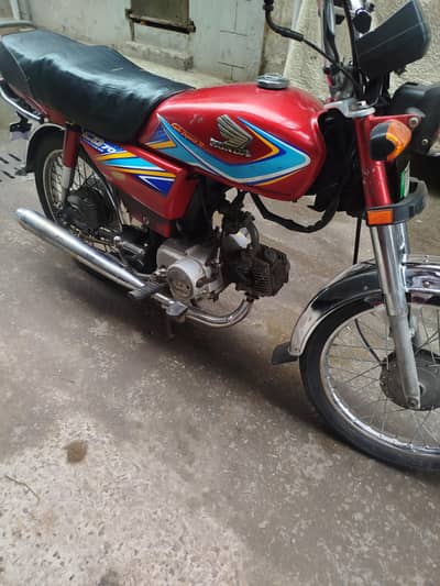 honda CD70 2019 biomatric on spot non accidental sorry for dealers