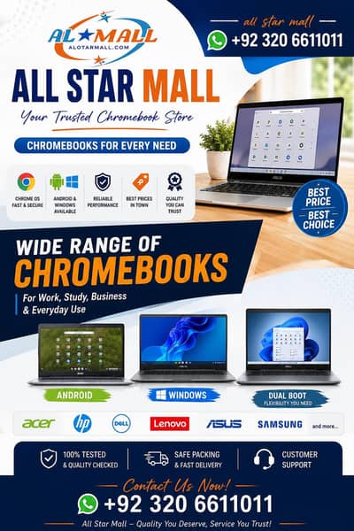 All Model Chromebook 4GB/32GB