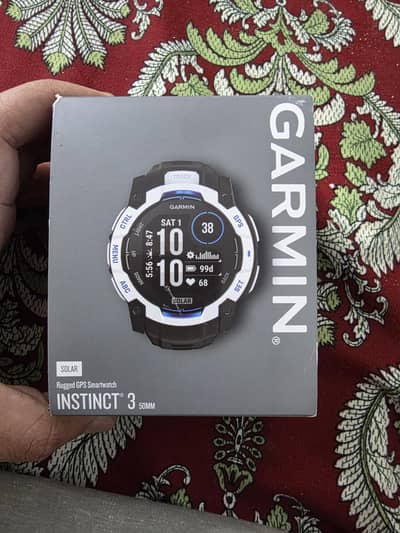 GARMIN INSTINCT 3 SOLAR 50MM - BRAND NEW CONDITION