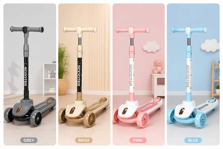 Imported Kids Scooty |  Kids Scooties | baby Light & Sound Kids Scooty