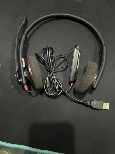 plantronics noice cancellation calling headset