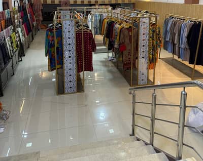 Running Clothing shop for Sale - Prime Location