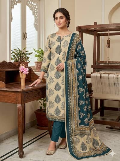 Handmade and Printed 3pc Dresses different prices sale 2026