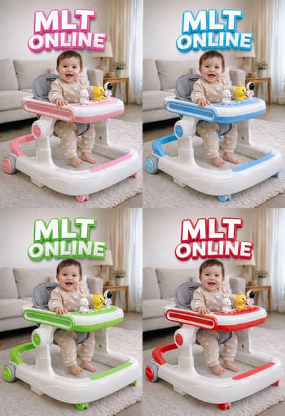 Baby Walker | Kids Musical Baby Walker | Foldable Walker | kids Prams