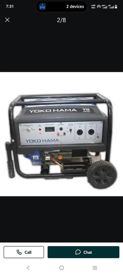 6.5 kv Yokohama Generator