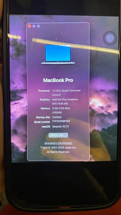 MacBook pro 2020